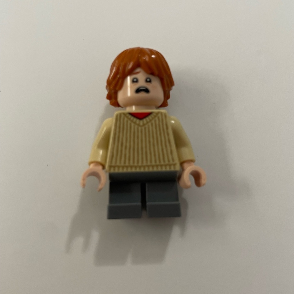Ron Weasley Minifigure Lego Harry Potter Hogwarts minifig